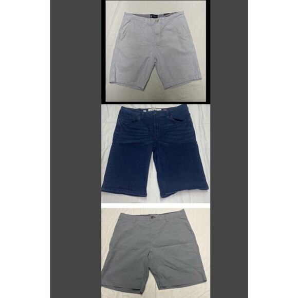 Johnnie O Surfsukens Shorts ,artful Revel Denim ,grayers Men’s 34 Wlot of 3 - Picture 1 of 16